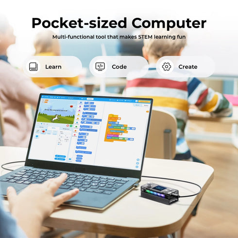 Makeblock CyberPi: Educational Electronics Kits for Beginners to Learn Programming